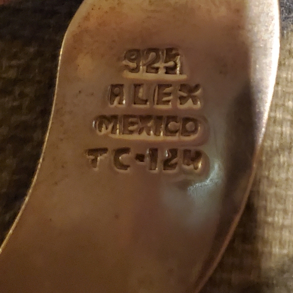 925 ALEX MEXICO TC-124 Sterling Silver Mermaid Brooch - Picture 3 of 4